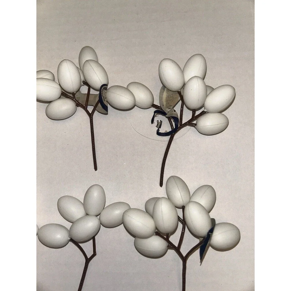 Lot Of Easter Egg Wreath Decor 6 Count